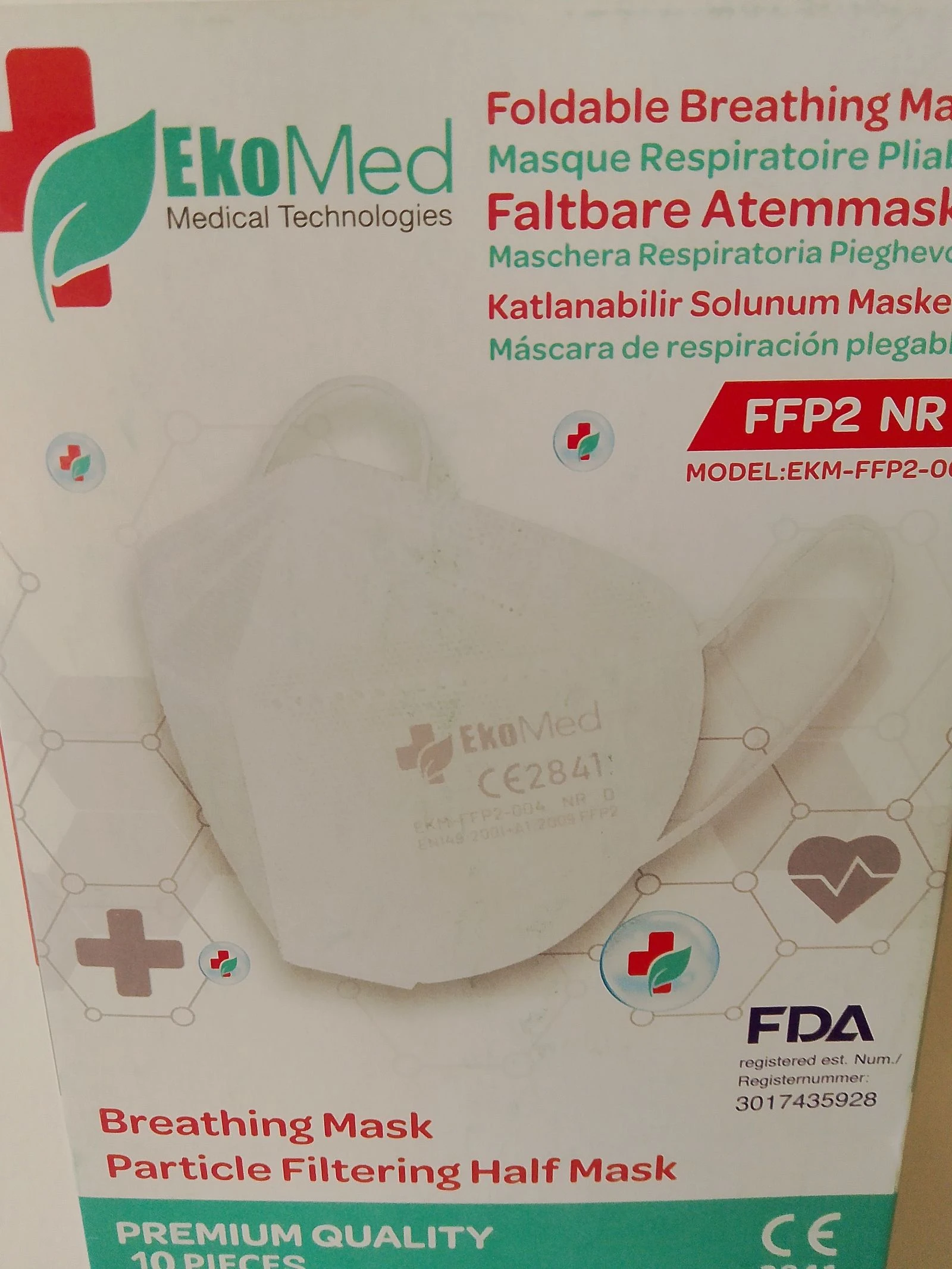 Nieuwe lot van 20 FFP2-maskers – photo 2